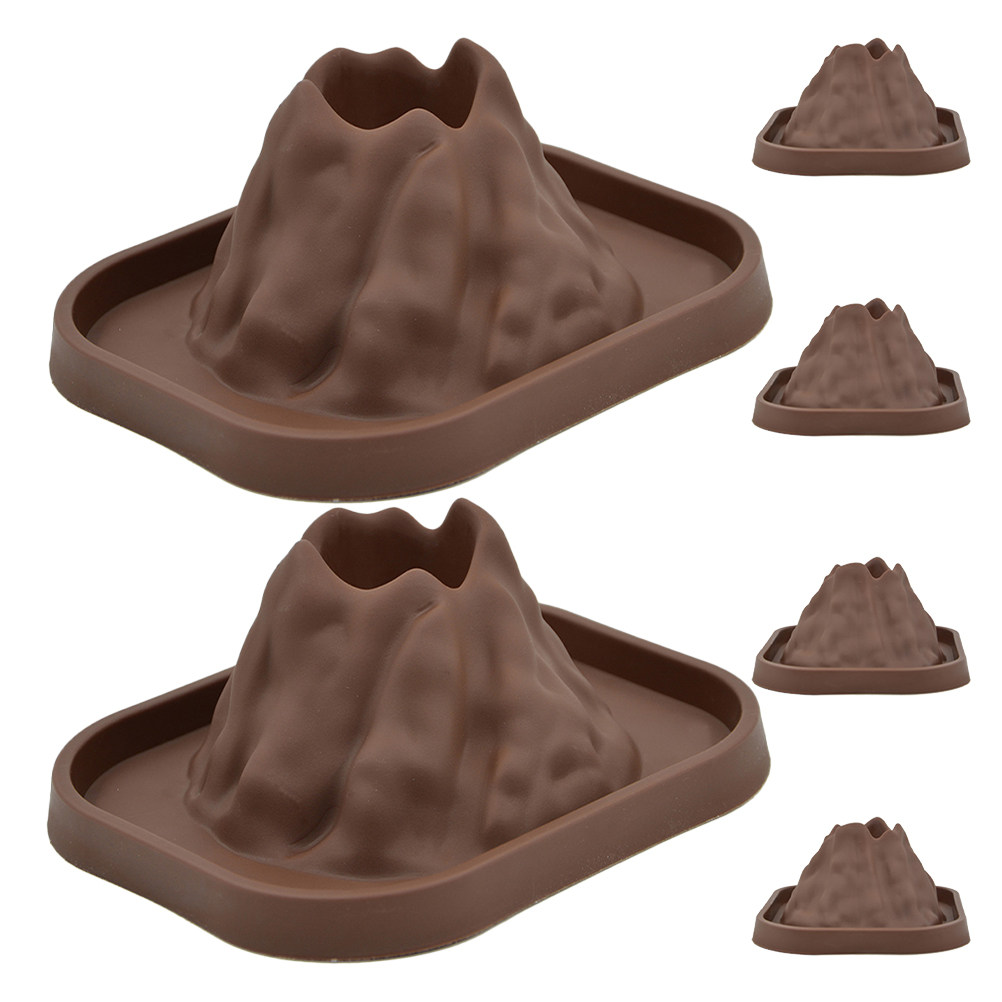Volcano Kit Eruption - 6-delige vulkaan-eruptieweergave, realistische en stabiele materialen,