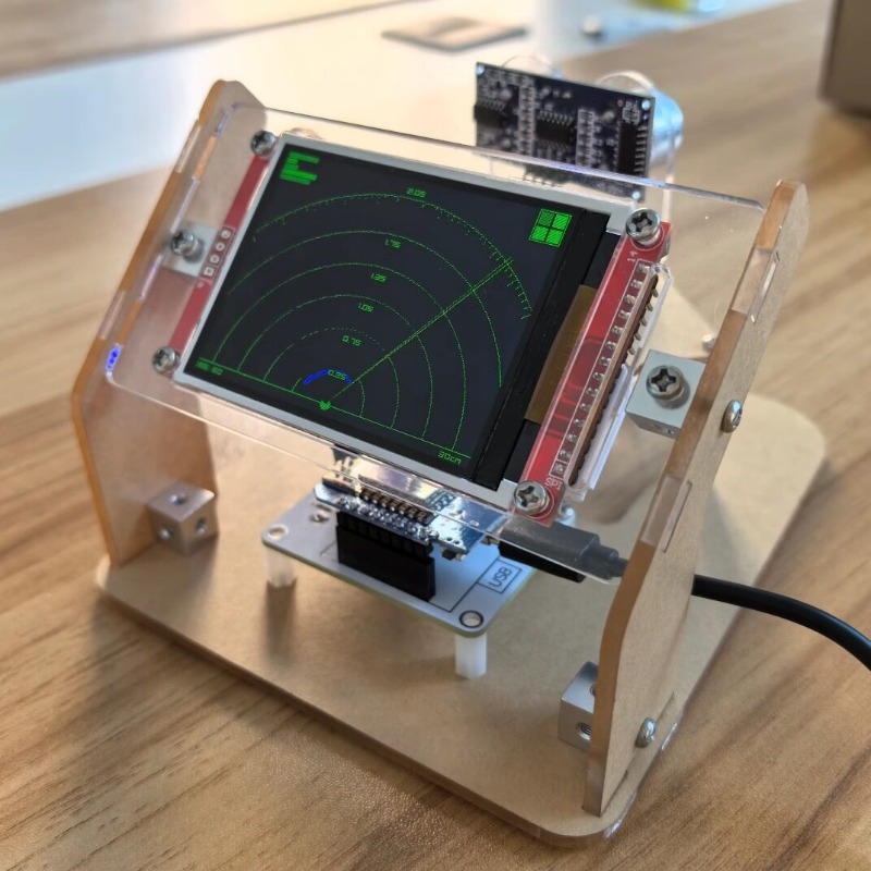 Science Project Toys Making - Ultrasone radarscanningmodule voor Arduino / STM32,