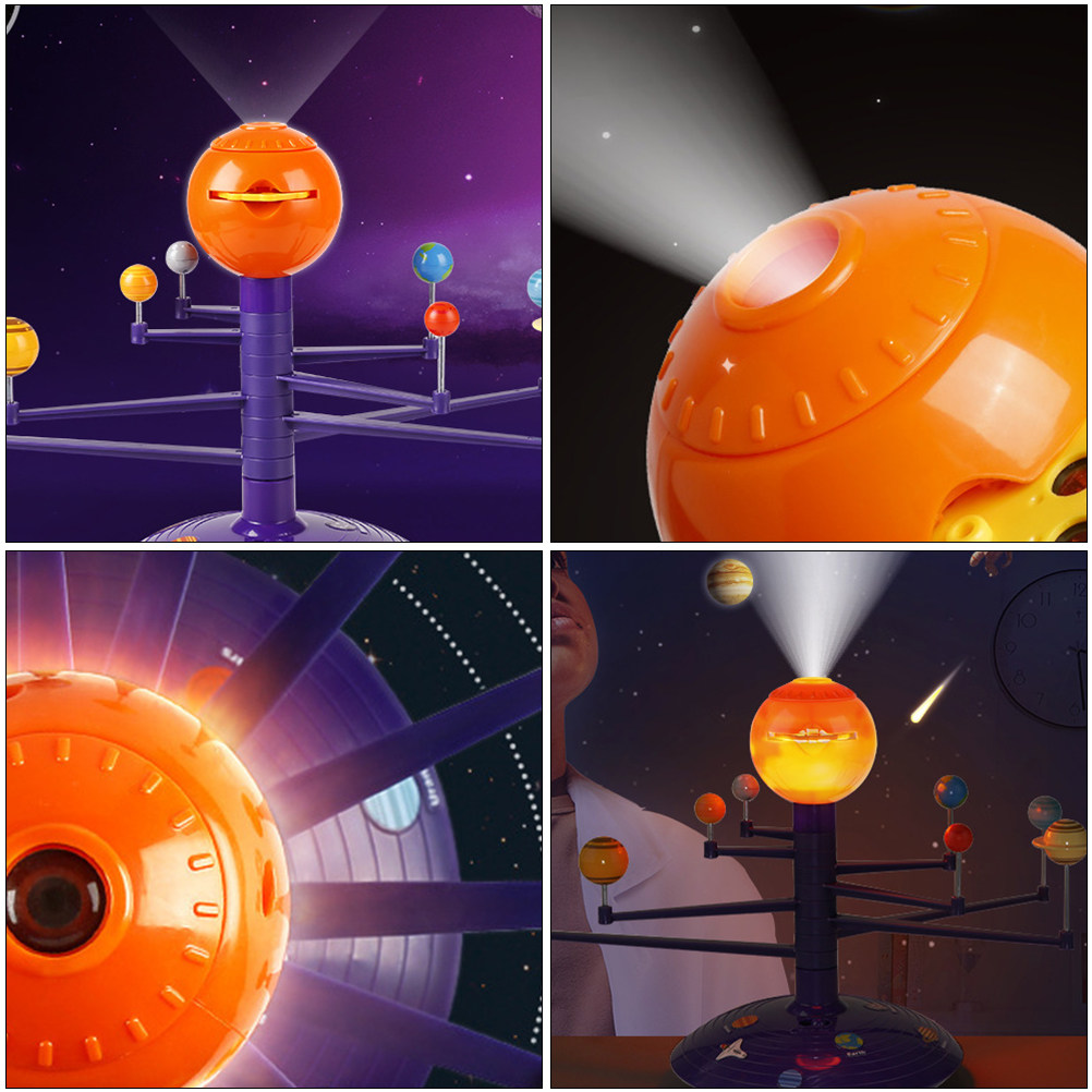 Solar System Orrery - 1 Stuks Kinderen Orrery Spraakprojector Educatief