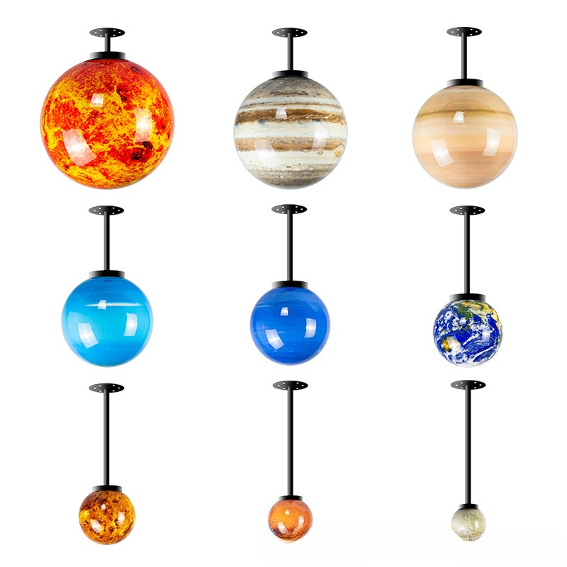 Science Exhibition Models - Zonnestelsel 8-Planeten Demonstratiesysteem - Astronomisch Model,