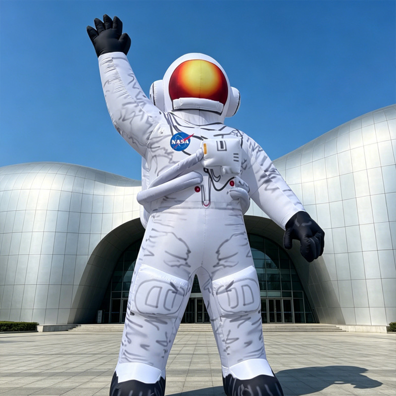 Science Exhibition Models - Opblaasbare astronaut, opblaasbaar astronautmodel voor ruimtevaartwetenschap,