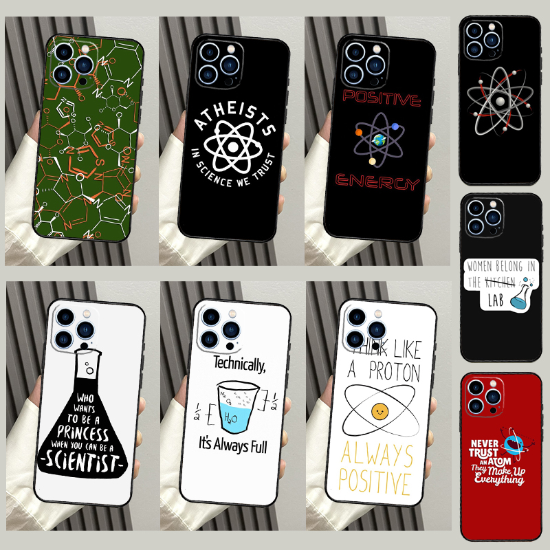 Science Nova - Atom Science Chemistry hoesje voor Huawei