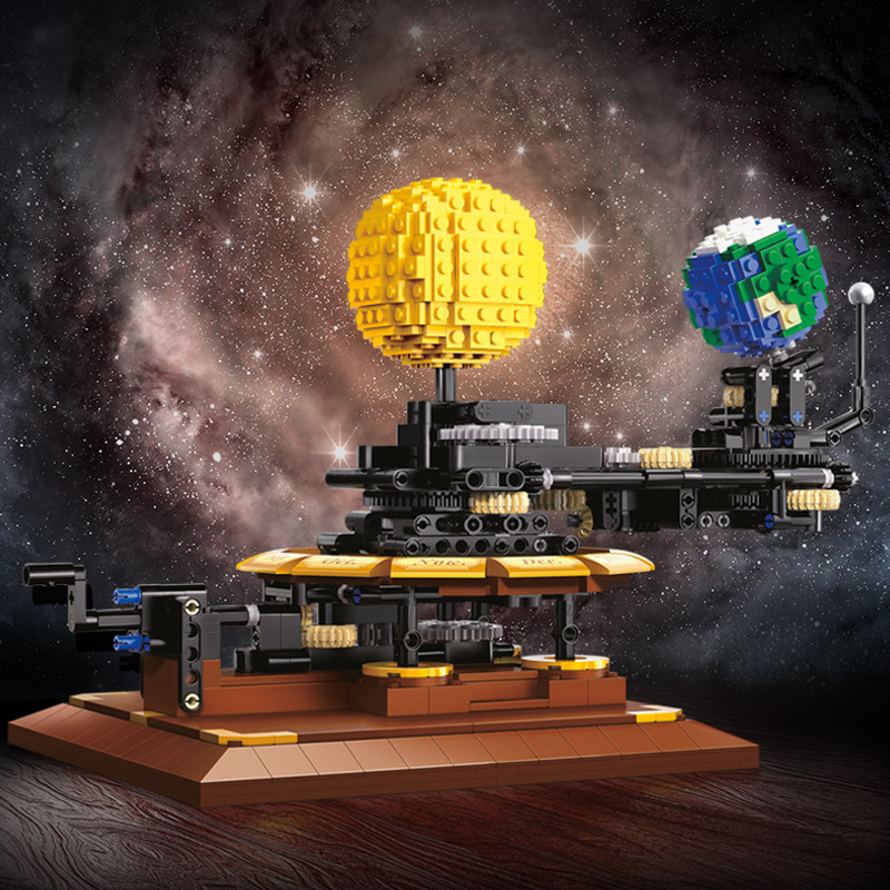 Solar System Orrery - Aarde, Maan en Zon Orrery Model