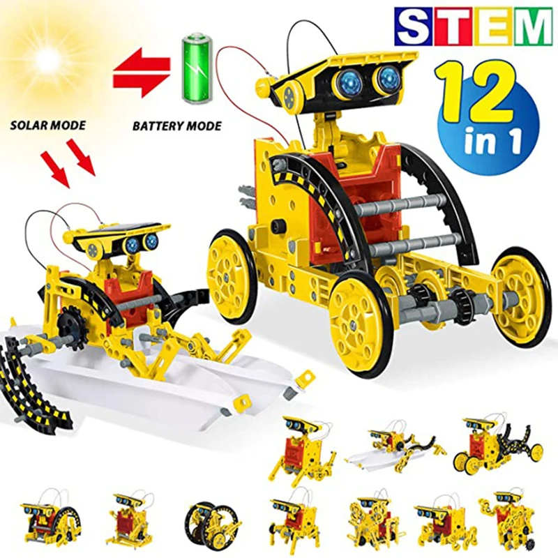 12-in-1 wetenschapsexperiment  - Science Project Robot recensie en prijs