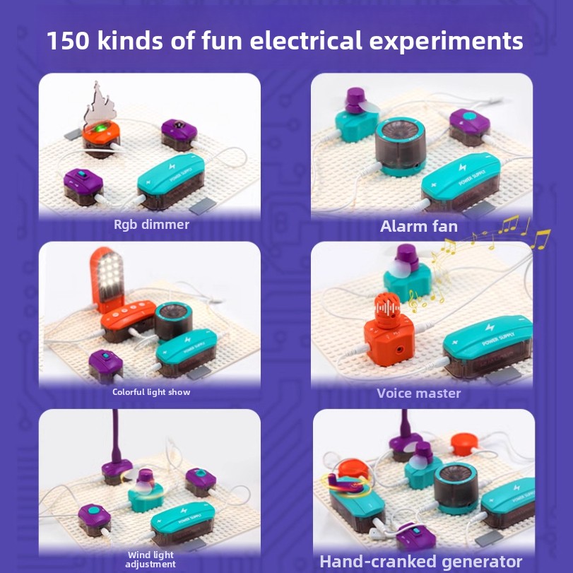Circuit Experiment Bouwstenen  - Science Kit recensie en prijs