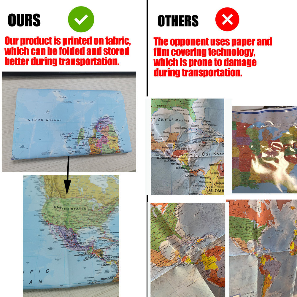 National Geographic - Wereldka - Star Map Poster recensie en prijs