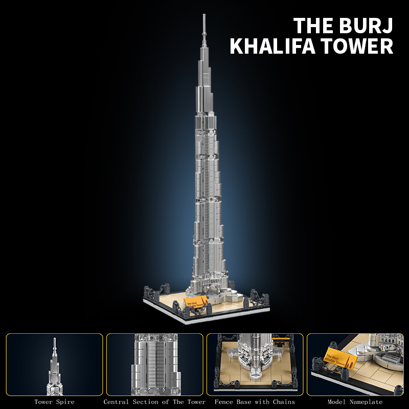 576 Stuks Beroemd Gebouw Dubai - Solar System Orrery recensie en prijs