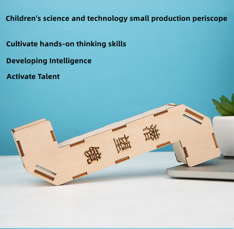 DIY houten periscoop bouwpakke - Science Project Toys Making recensie en prijs