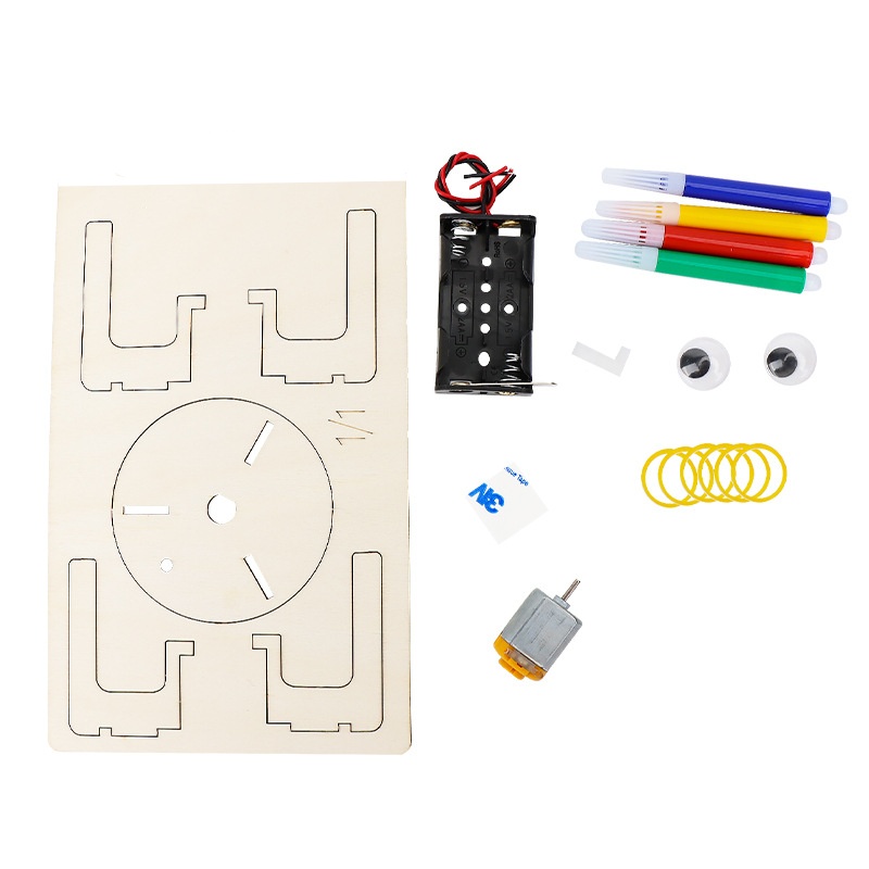 DIY elektrische trillingen gra - Science Project Robot recensie en prijs