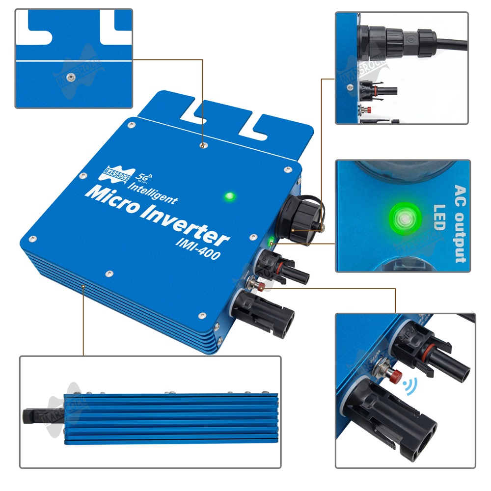 400W Op Raster Mini Omvormer M - Solar System Orrery recensie en prijs