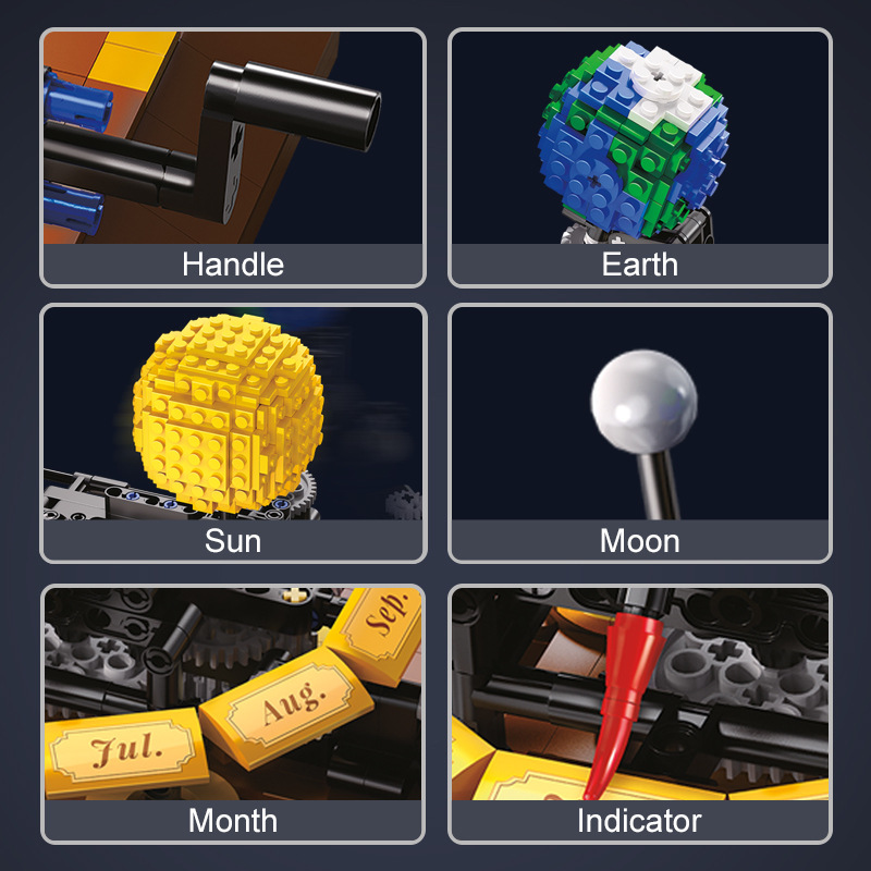 Aarde, Maan en Zon Orrery Mode - Solar System Orrery recensie en prijs