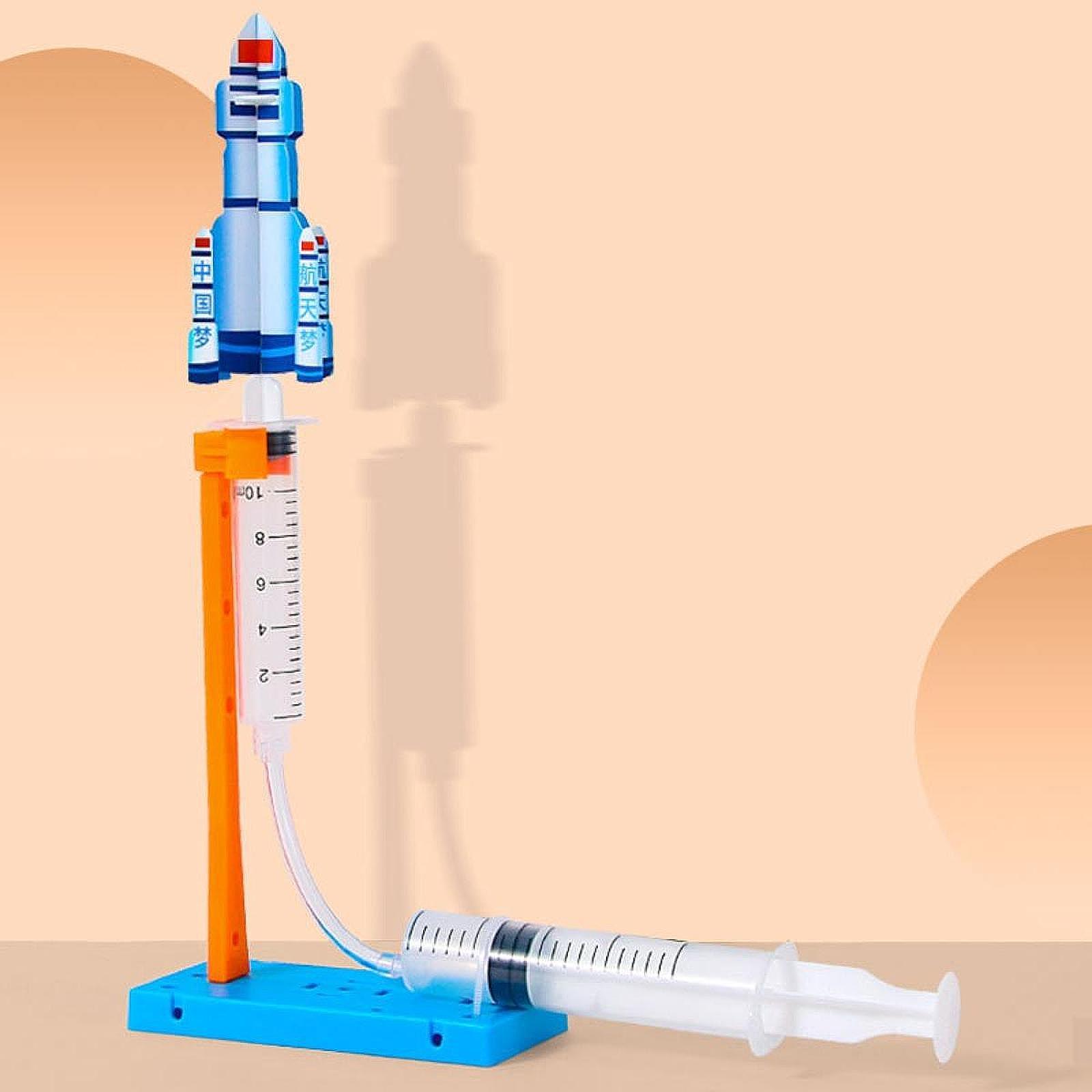 DIY Raketmodel speelgoed maken - Science Project Toys Making recensie en prijs